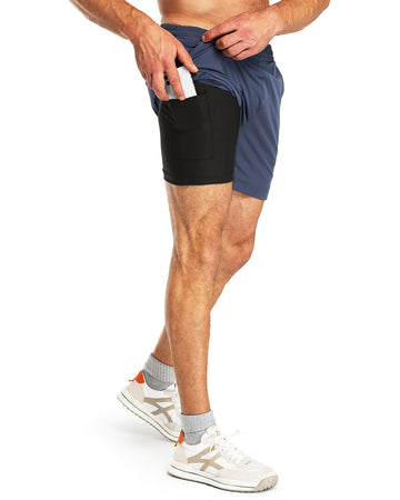 Men's 7" Running Shorts with 3 Pockets 33,000ft